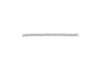 INFINITE JEWELS - Original 14K Gold 5.00 Cttw Square Princess Cut White Diamond Rectangular Invisible Set Link Tennis Bracelet (H-I Color, SI2-I1 C