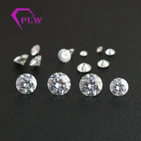 Wholesale Price EF Color 5pcs * 0.1ct 3mm /Pack VVS Brilliant Cut Moissanite for Ring Bracelet Earring Diamond