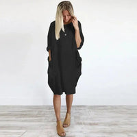 Maternity Loose Sleeve Dress