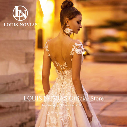 Romantic Wedding Dresses for Women 2024 off Shoulder Backless Appliques Sweetheart Wedding Gown Vestidos De Novia