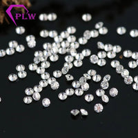 Wholesale Price EF Color 5pcs * 0.1ct 3mm /Pack VVS Brilliant Cut Moissanite for Ring Bracelet Earring Diamond