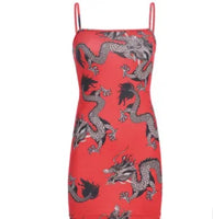 Another Lover Dragon Mini Dress