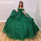 ANGELSBRIDEP - Original Hot Sale Two Pieces Quinceanera Dress 2024 Ball Gown Organza Ruffles Sweet 16 Special Occasion Party Off-Shoulder Debutante Gown