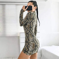 Lil Cease Snake Mini Dress