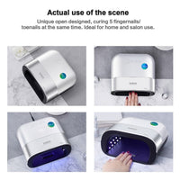 SUNUV SUN3 uv lamp for Nail Dryer Machine 48W UV Lamp For gel polish Curing UV Nail With Motion sensing LCD Display dry nails