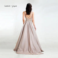 XGYBRIDAL- Original Lemon Joyce Green Prom Dresses 2024 Sexy V-Neck Beading Shiny Dubai Evening Gown Vestidos De Gala Plus Size
