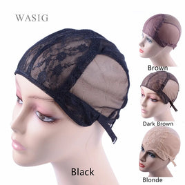 DORA HAIR PRODUCTS CO - Original 10 Pcs Lace Wig Cap for Making Wigs With Adjustable Strap on the Back Weaving Cap Size S/M/L/Xl Glueless Wig Caps Hair Net Hairnets