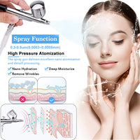 Diamond Microdermabrasion Dermabrasion Machine With Spray Gun Water Spray Vacuum0 Suction Exfoliation Skin Facial Massager