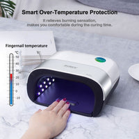 SUNUV SUN3 uv lamp for Nail Dryer Machine 48W UV Lamp For gel polish Curing UV Nail With Motion sensing LCD Display dry nails