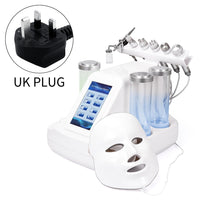 7 In 1 Hydra Dermabrasion Peel Clean Skin Care BIO Light RF Vacuum Face Skin Cleaning Hydro Water Oxygen Jet Peel Machine