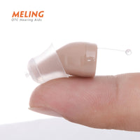 C400 Digital Hearing Aid USB Tpye C Rechargeable Mini In Ear Invisible Hearing Amplifier Assistant Adjustable Tone for Deaf