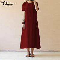 Summer Cotton Long Maxi Dress