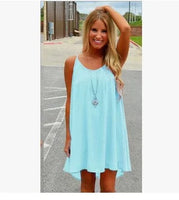 Women's Summer Spaghetti Strap Dress