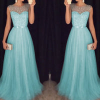 Elegant Prom Gowns Sequin Dress