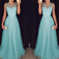 Elegant Prom Gowns Sequin Dress