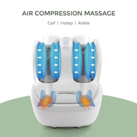 MARESE Electric Calf and Foot Massage Machine Vibration Shiatsu Air Compression Heat Rolling Kneading Leg Beauty Massager K16