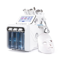 7 In 1 H2O2 Water Oxygen Jet Peel Hydra Beauty Skin Cleansing Hydro Dermabrasion RF Bio-lifting Face Machine Water Aqua Peeling