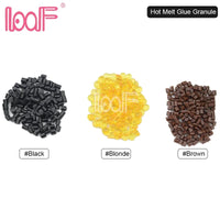 LOOF - 5000 Gram Keratine Glue Granule for Prebonded Keratin I Tip Nail Human Hair Extensions Beauty Salon Tools 3 Colors