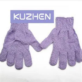 KUZHEN - 10 Pairs Women Scrubber Body Massage Sponge Gloves Practical Bath Gloves Body Wash Shower Gel Exfoliating Accessories Hot