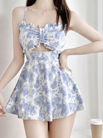 Hot Spring Summer Hollow Out Swimwear Dress