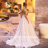 Romantic Wedding Dresses for Women 2024 off Shoulder Backless Appliques Sweetheart Wedding Gown Vestidos De Novia