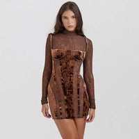 Vintage Lace Mini Dress