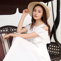 High Waist Chiffon Summer Dress