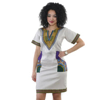 Cultural Elegance Slim Dress