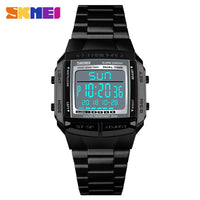 SKMEI Military Sports Watches Waterproof Mens Watches Top Brand Luxury Clock Electronic LED Digital Watch Men Relogio Masculino