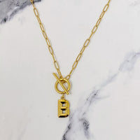 Original Modern Classic Initial Necklace Prepack