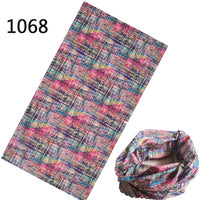 New Pattern Hijab Bandana Scarf With Seamless Neck Tubular Shape Standard Tube Face Mask Bicycle Head Ski Headwear