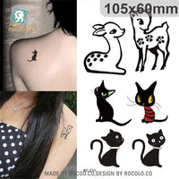 3D Butterfly Body Art Waterproof Temporary Tattoos for Men Women Sexy Colours Small Sticker Wholesale RC2206