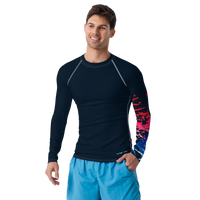 Men's Victory Sleeve Performance Rash Guard UPF 40+