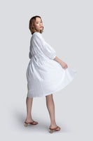 AKOSEE - Original Bella Short Dress in White