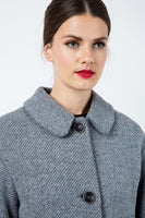 CONQUISTA FASHION - Original Oversized Drop Shoulder Grey Coat