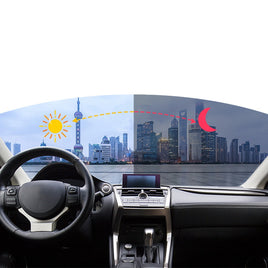 SUNICE - Original Heat Preservation Photochromic Film Car Side Windshield Window Film VLT45%~18% Sticker UV Proof Sputter Solar Tint Film 1.52x1m