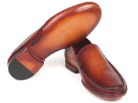 Paul Parkman Hand-Sewn Moccasins Brown (ID#MC651-BRW)