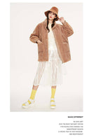LUXURY AND ME - Original Real Fur Teddy Bear Style Winter Coat