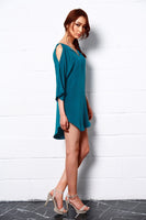 LAGEROSE - Original Royal Shine Silk Tunic Dress