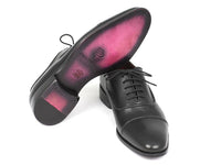 Paul Parkman Men's Captoe Oxfords Black (ID#077-BLK)