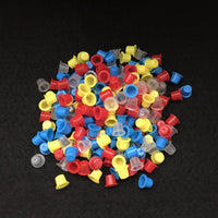 1000pcs 8mm Small Size Clear White Tattoo Ink Pigment Cups Caps Supply IC9-1000# Free Shipping