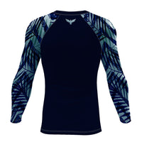 Men's Tropical Sleeve Performance Rash Guard UPF 40+