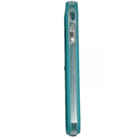 Bumper two-tone blue/transparent for iPhone 4