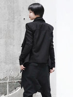 MARIGOLDSHADOWS - Original Sumire Long Sleeve Zipper Split Jacket