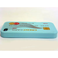 Credit Card Case iPhone 4 and 4S - Blue