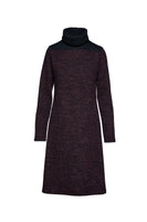 CONQUISTA FASHION - Original Wool Blend Polo Neck Dress