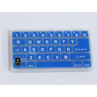 Keyboard - Case for iPhone 4 and 4S - Blue