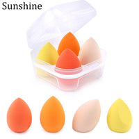 Makeup Sponge Set Soft Water Drop Blending Cosmetic Puff Face Liquid Foundation Cream Concealer Gourd Sponge