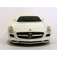 Mercedes SLS AMG - Radio Controlled Car - White - Scale 1:24