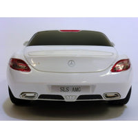 Mercedes SLS AMG - Radio Controlled Car - White - Scale 1:24